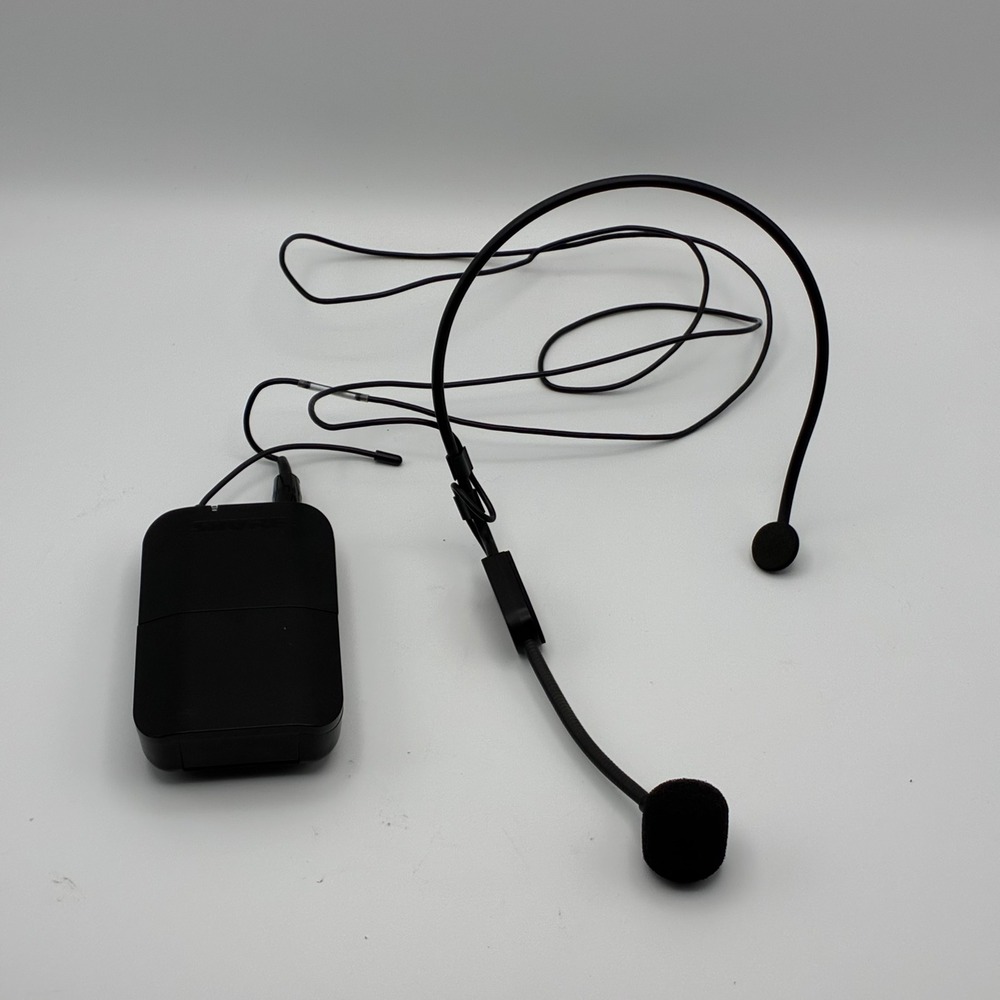 Shure Wireless Bodypack Transmitter & Headset Mic Black BLX1 H9 PGA31